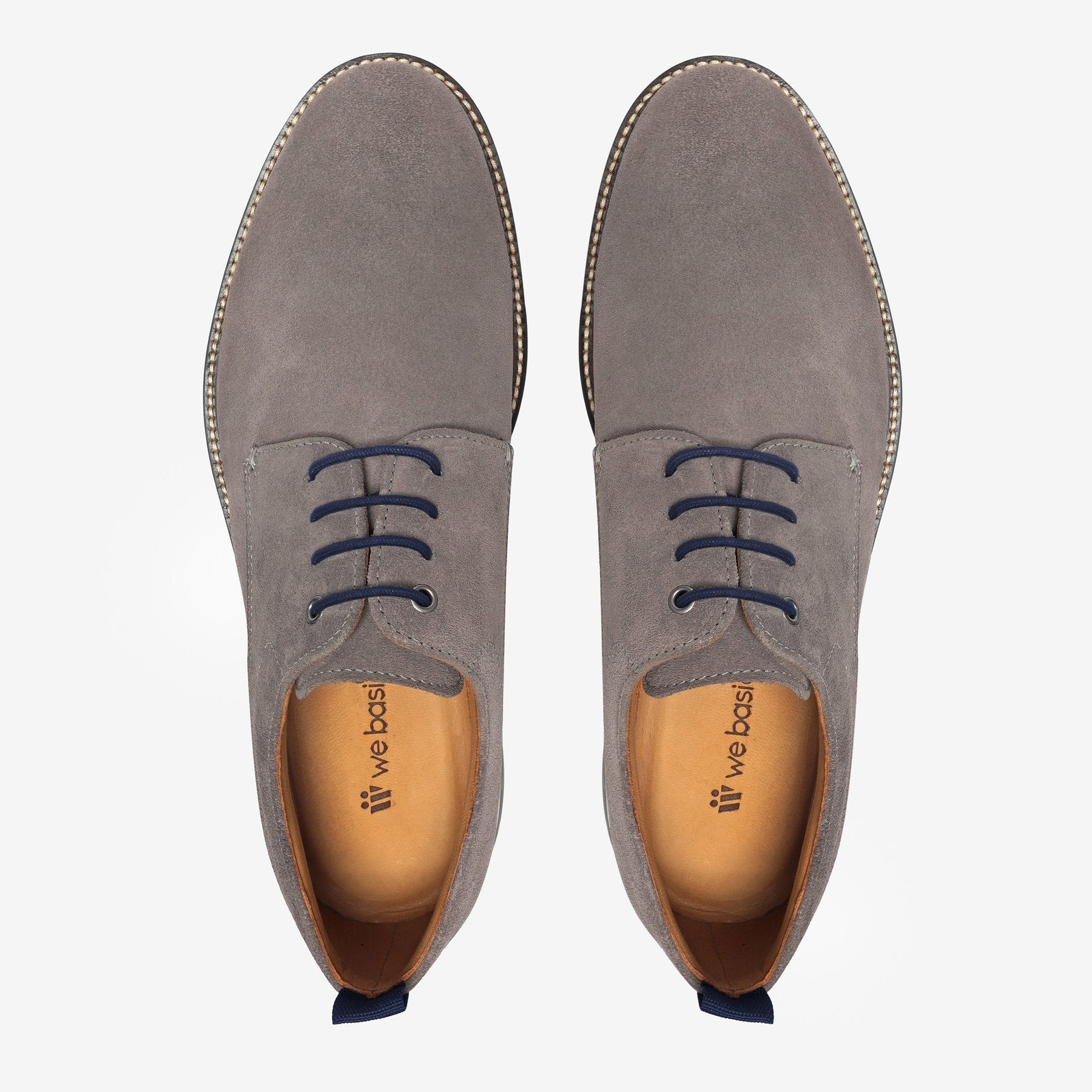 Sapato Masculino Derby - Winchester Camurça Cinza