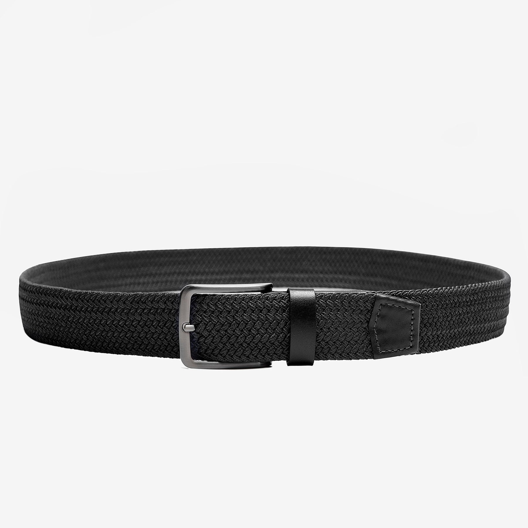 Cinto Trançado Preto c/ Elástico