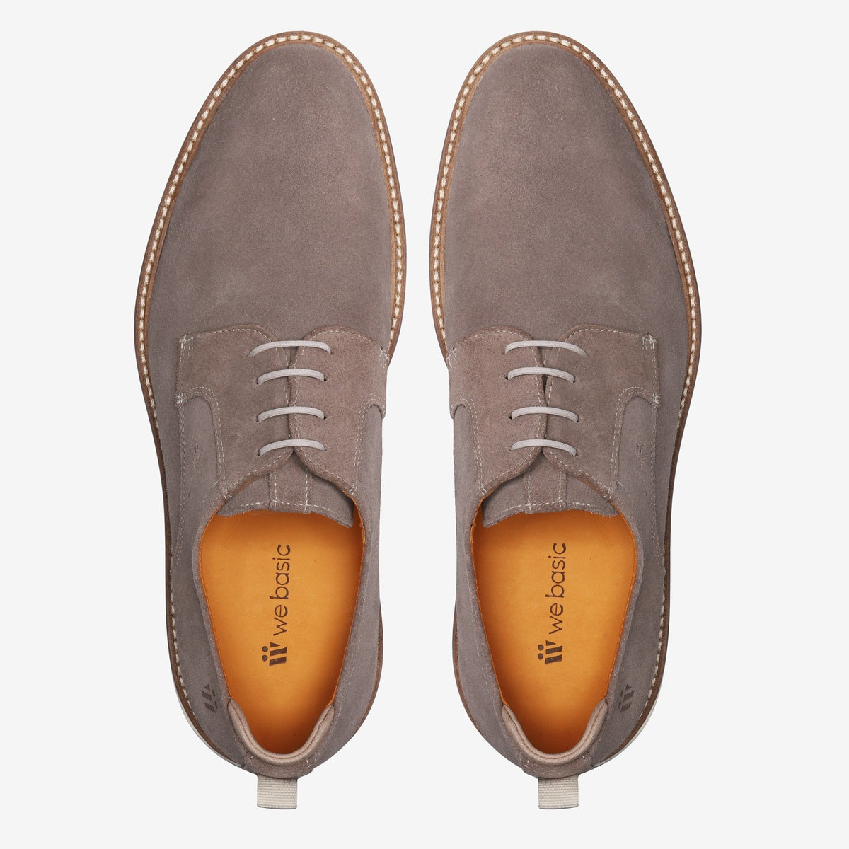 Sapato Masculino Derby Mancini Camurça Camel