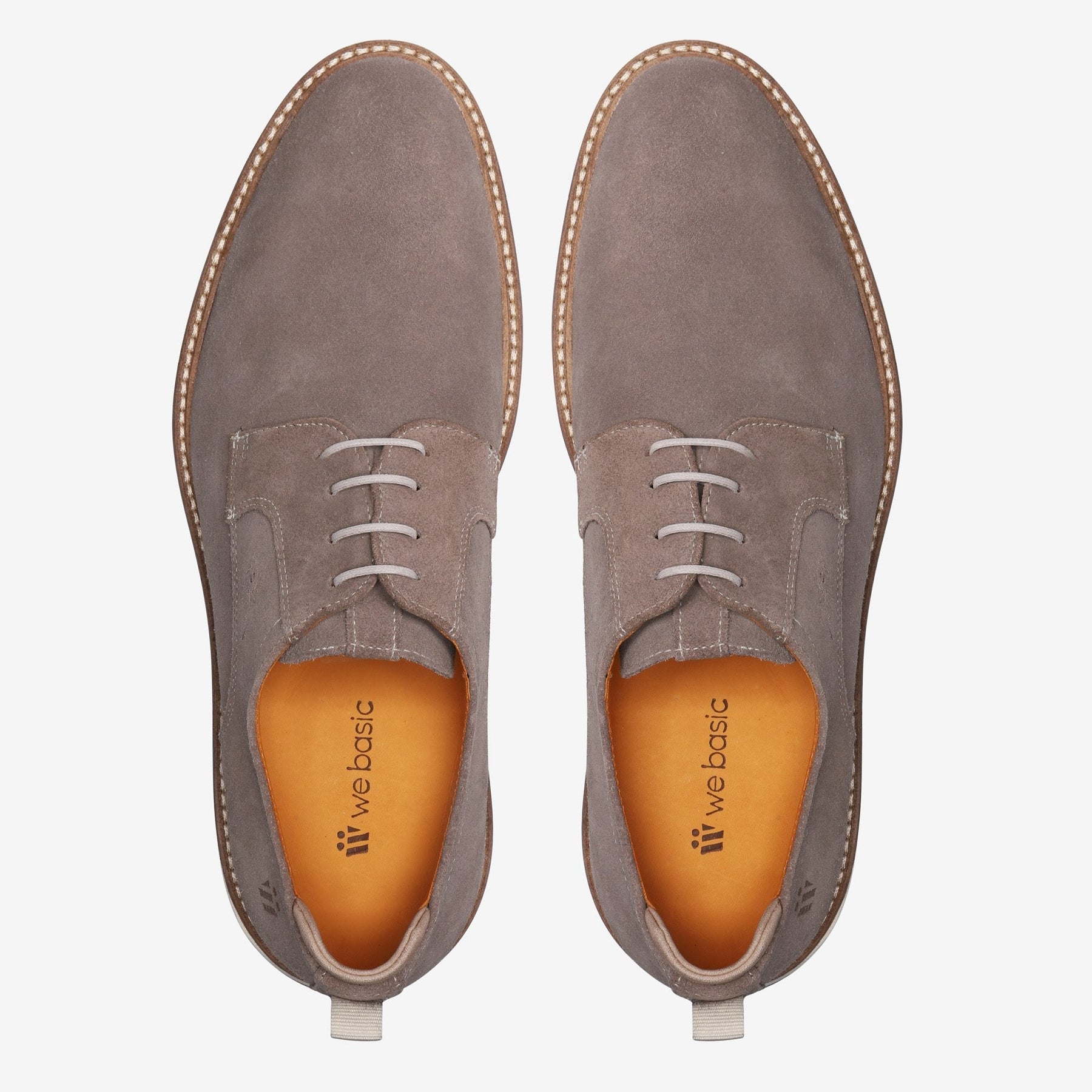 Sapato Masculino Derby Mancini Camurça Camel
