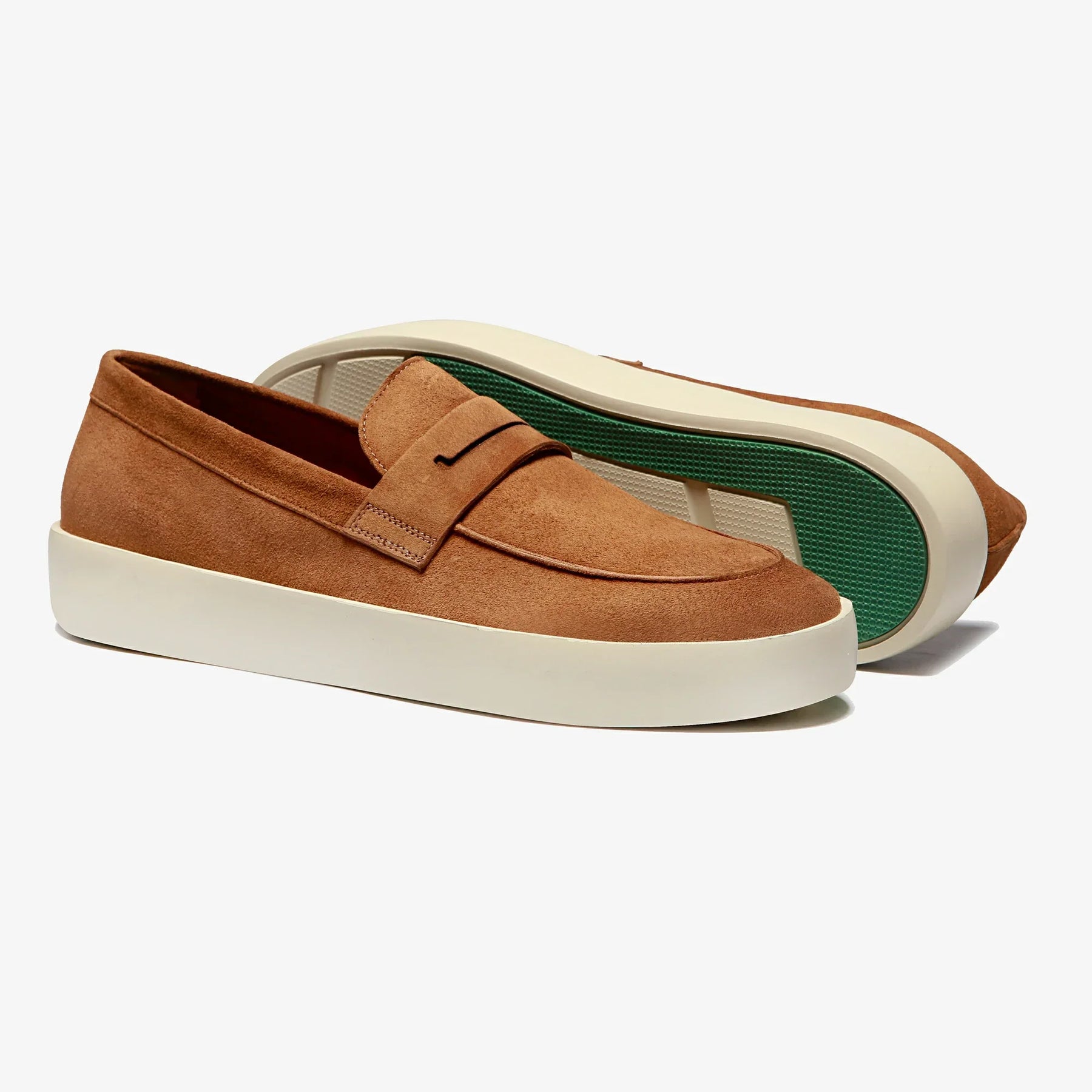 Loafer Masculino em Camurça Whisky - Omã