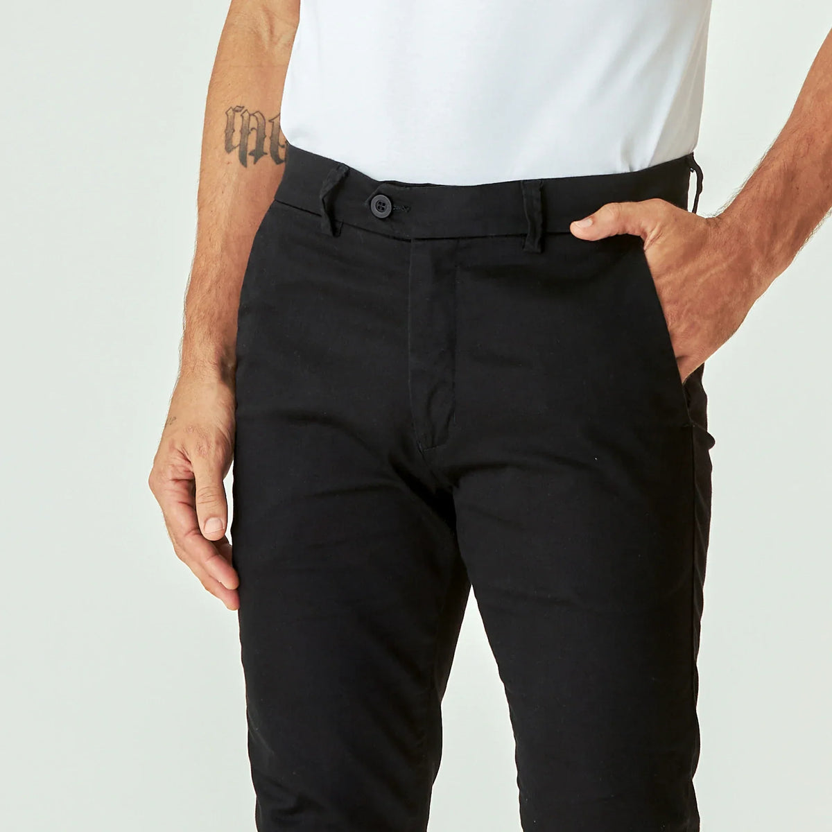 Calça Daily em Alfaiataria Preta