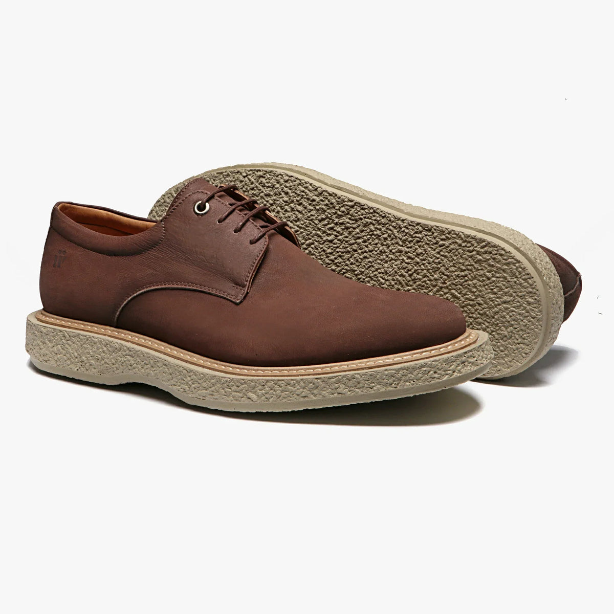 Derby Masculino Nobuck Marrom - Jacob