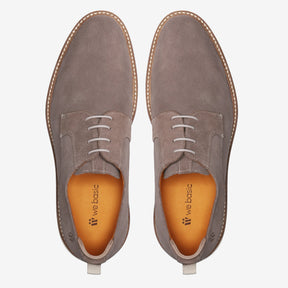 Sapato Masculino Derby Mancini Camurça Camel