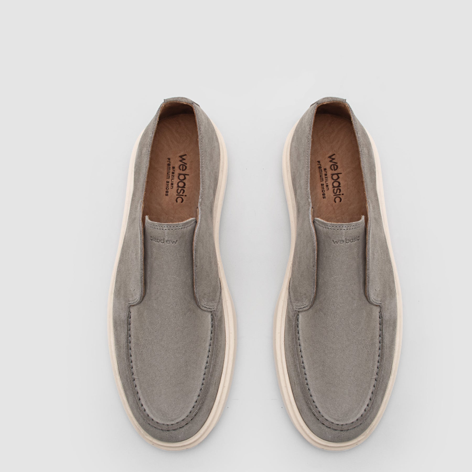 Loafer Masculina Piemonte Cinza